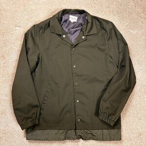Five Four Los Angeles Jacket Unisex Light Weight Olive Green Size Medium